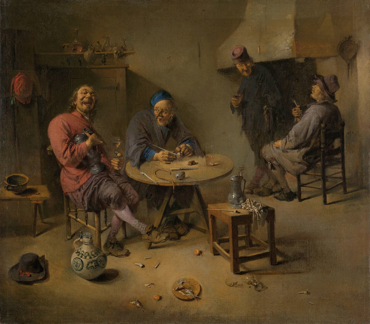 Taverna Barroom od Abraham Diepraam