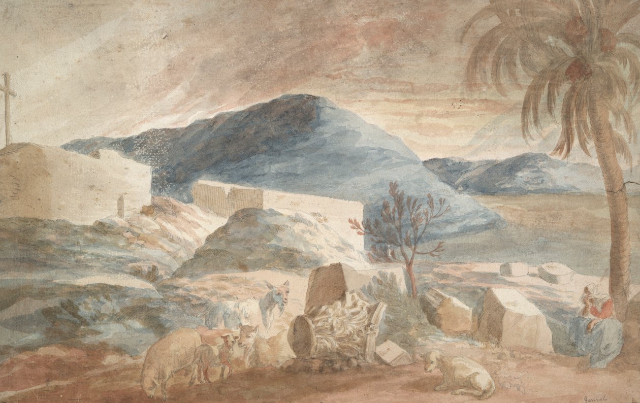 Arkádská krajina od Abraham Genoels