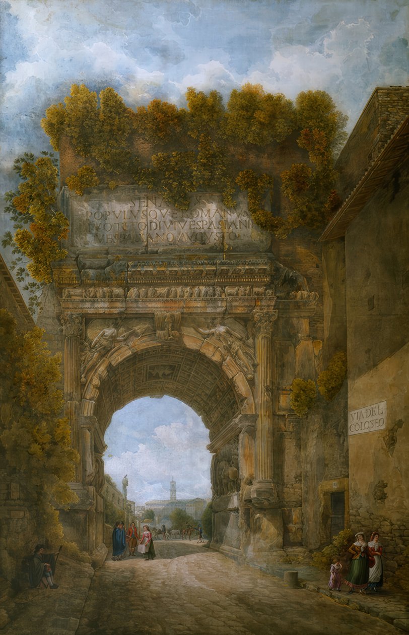 Titův oblouk od Abraham Louis Rodolphe Ducros