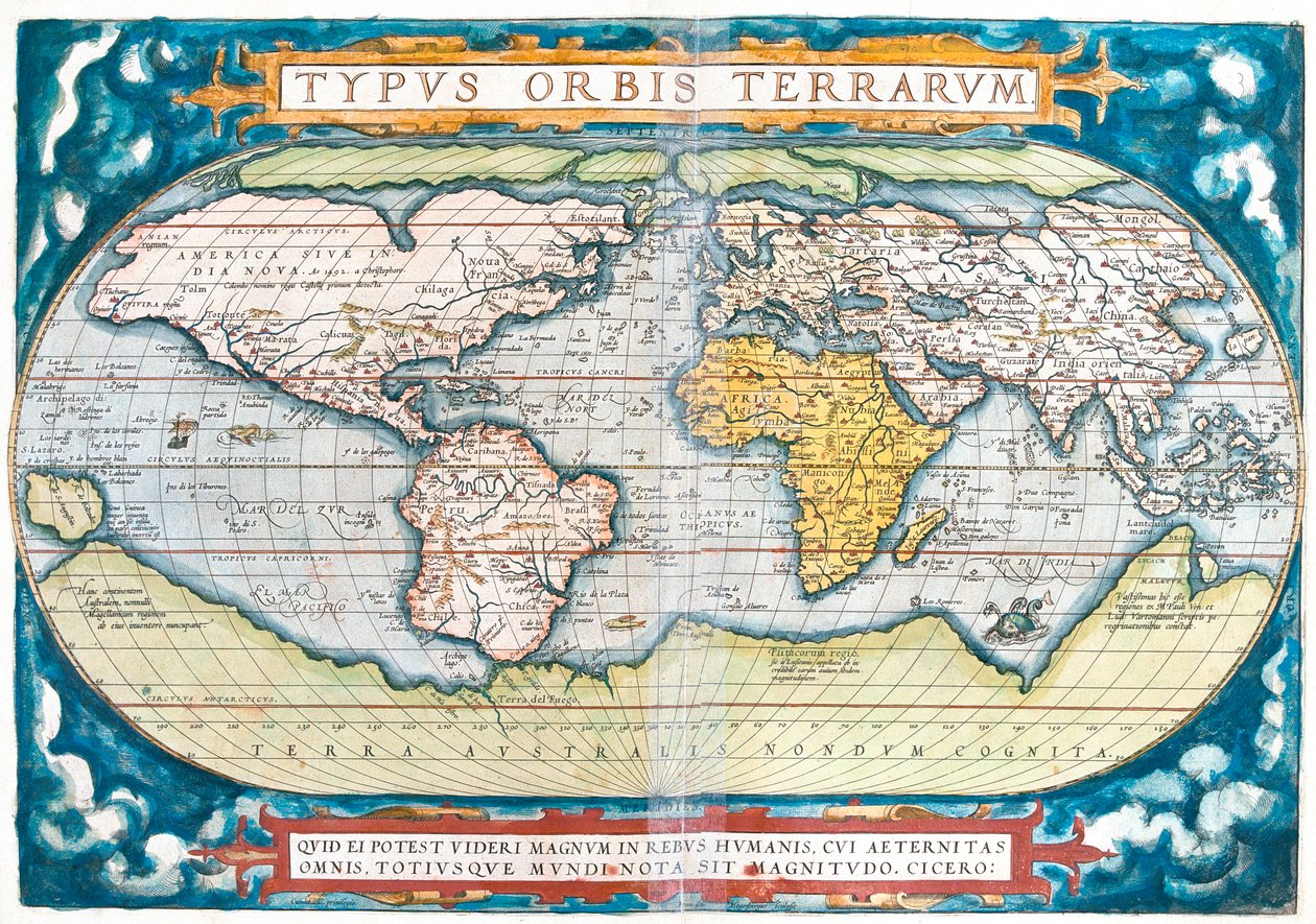 Svět od Abraham Ortelius