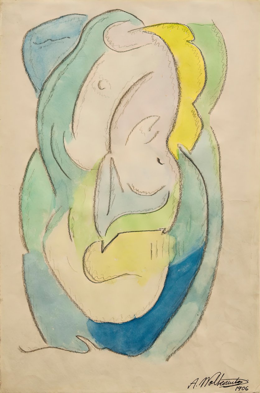 Abstrakce, 1906. od Abraham Walkowitz