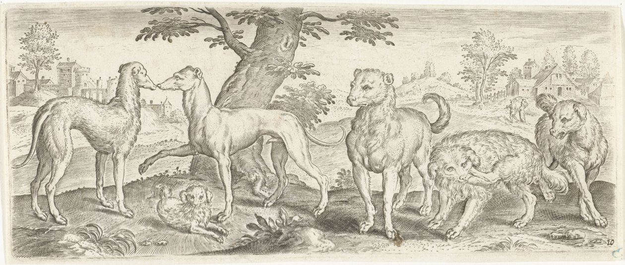 psi Zvířata (název seriálu) od Abraham de Bruyn (possibly)