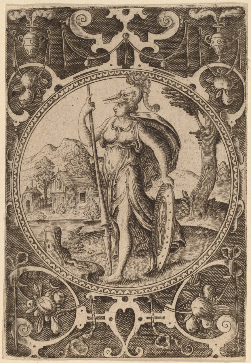 Minerva od Abraham de Bruyn