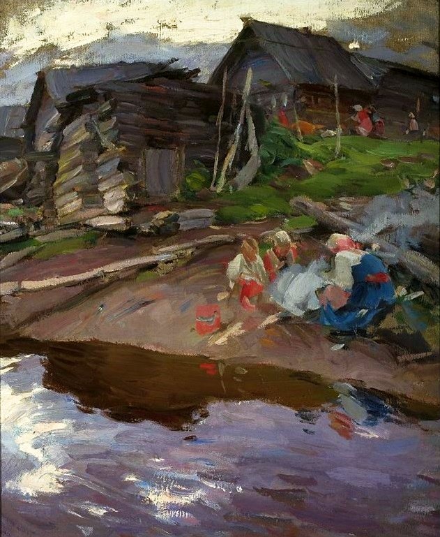 Večer. od Abram Efimovich Arkhipov