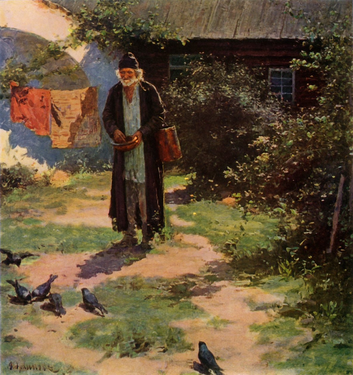 "Poustevník", 1891, 1965. od Abram Arkhipov