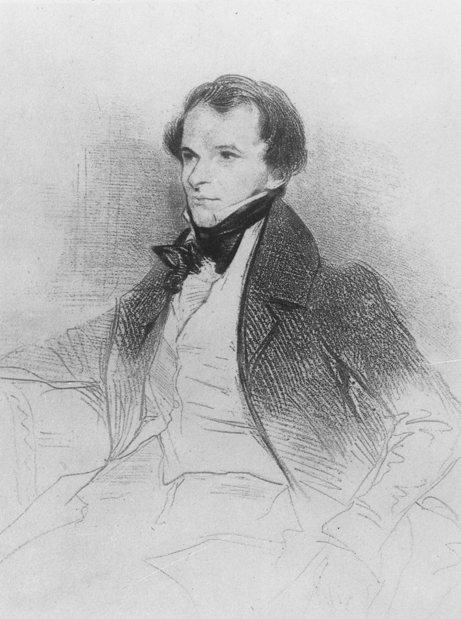 Prosper Mérimée, 1829 od Achille Devéria