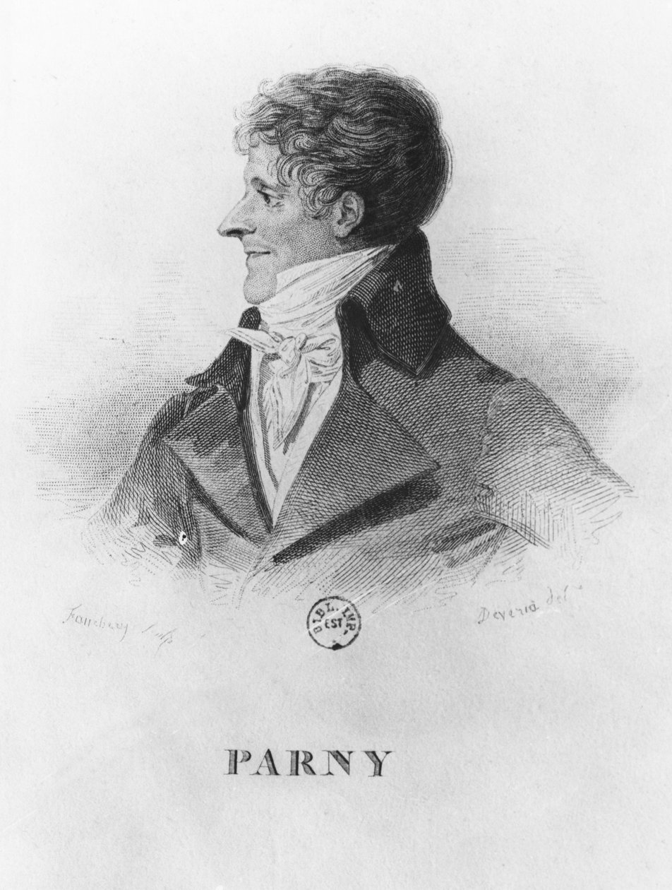 Évariste Desiré de Forges, Vicomte de Parny od Achille Devéria