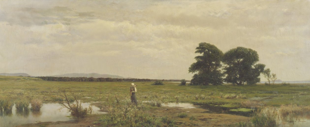 Římský venkov od Achille Vertunni