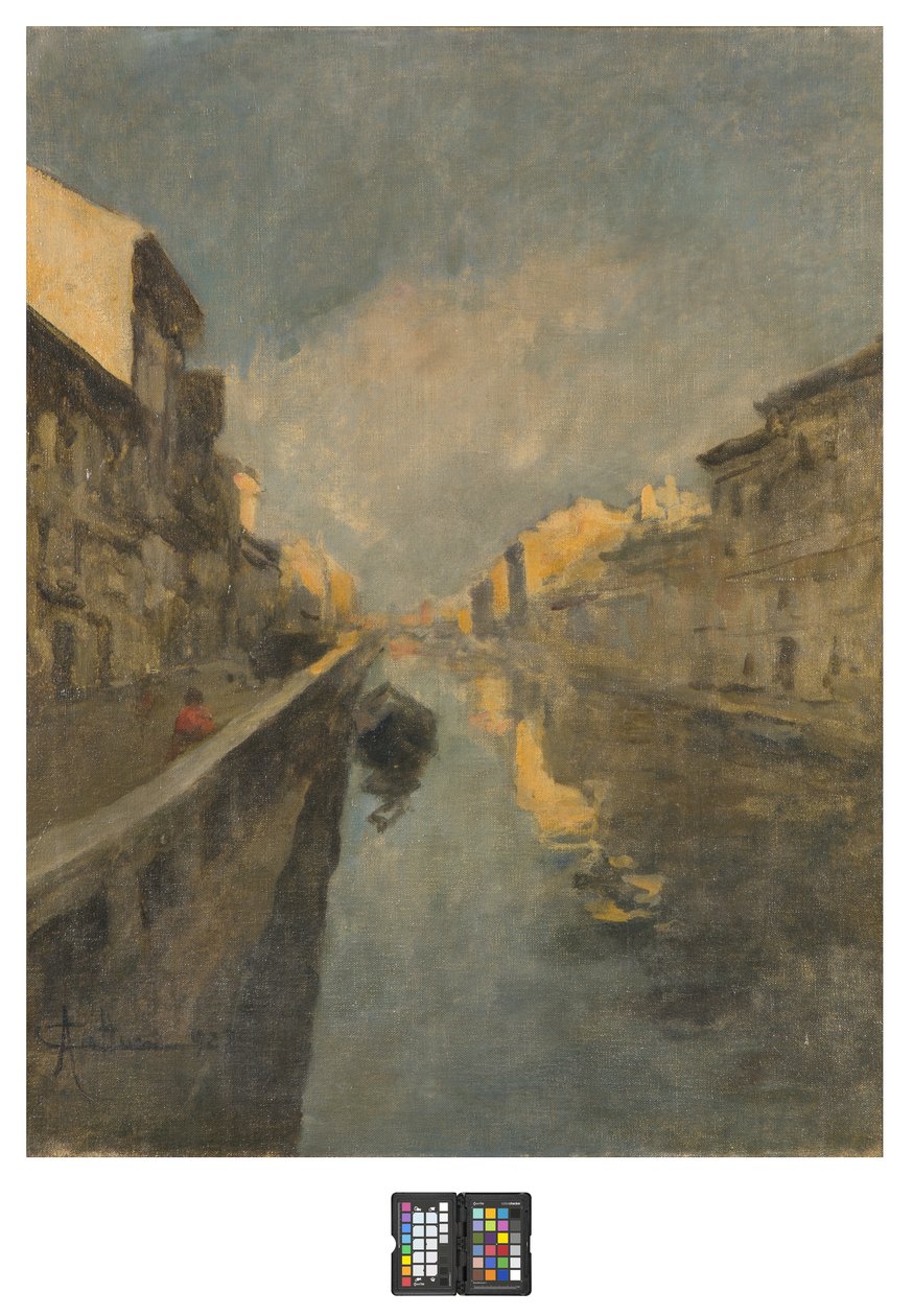 Naviglio, 1925 od Achille Cattaneo