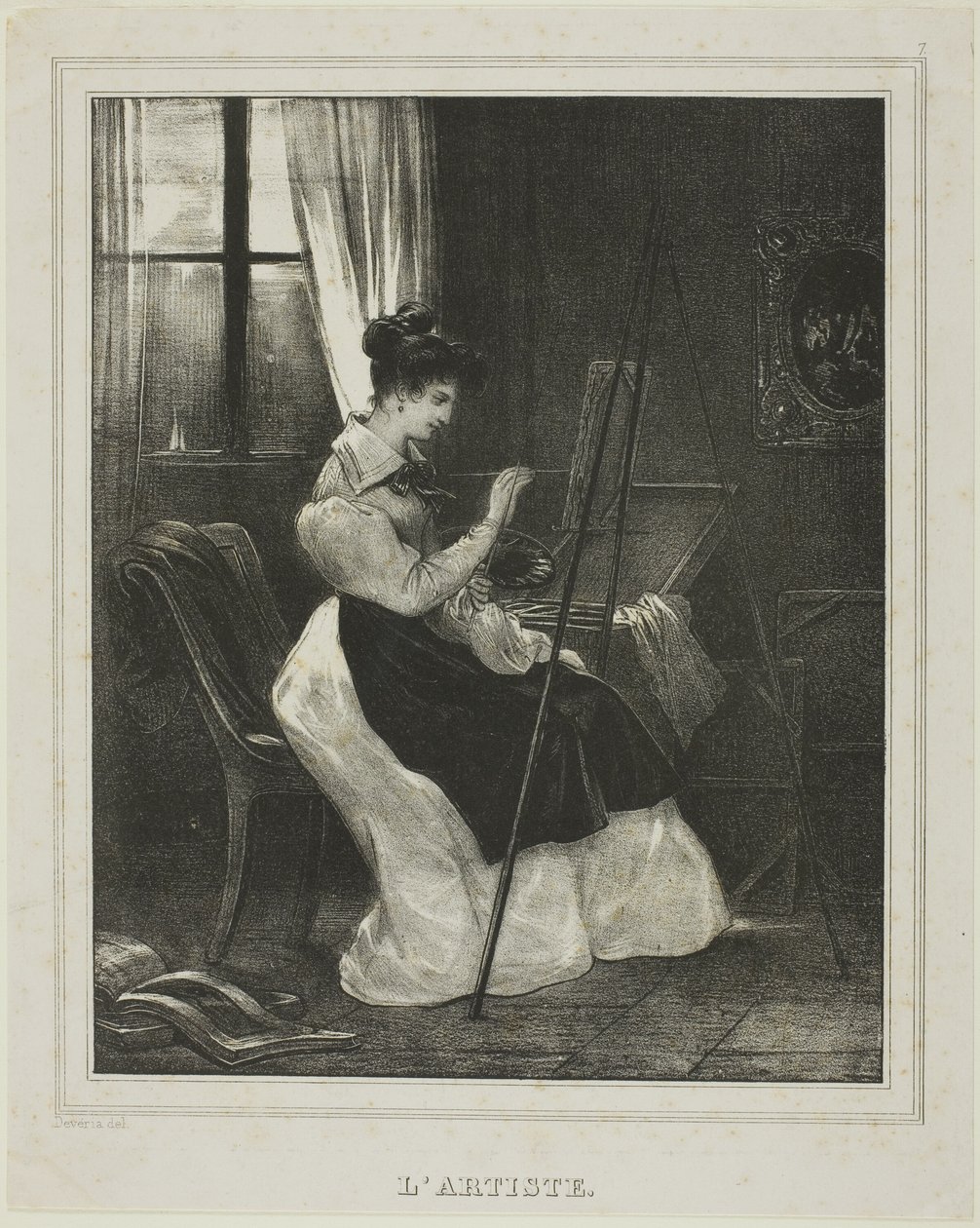 Umělec od Achille Devéria