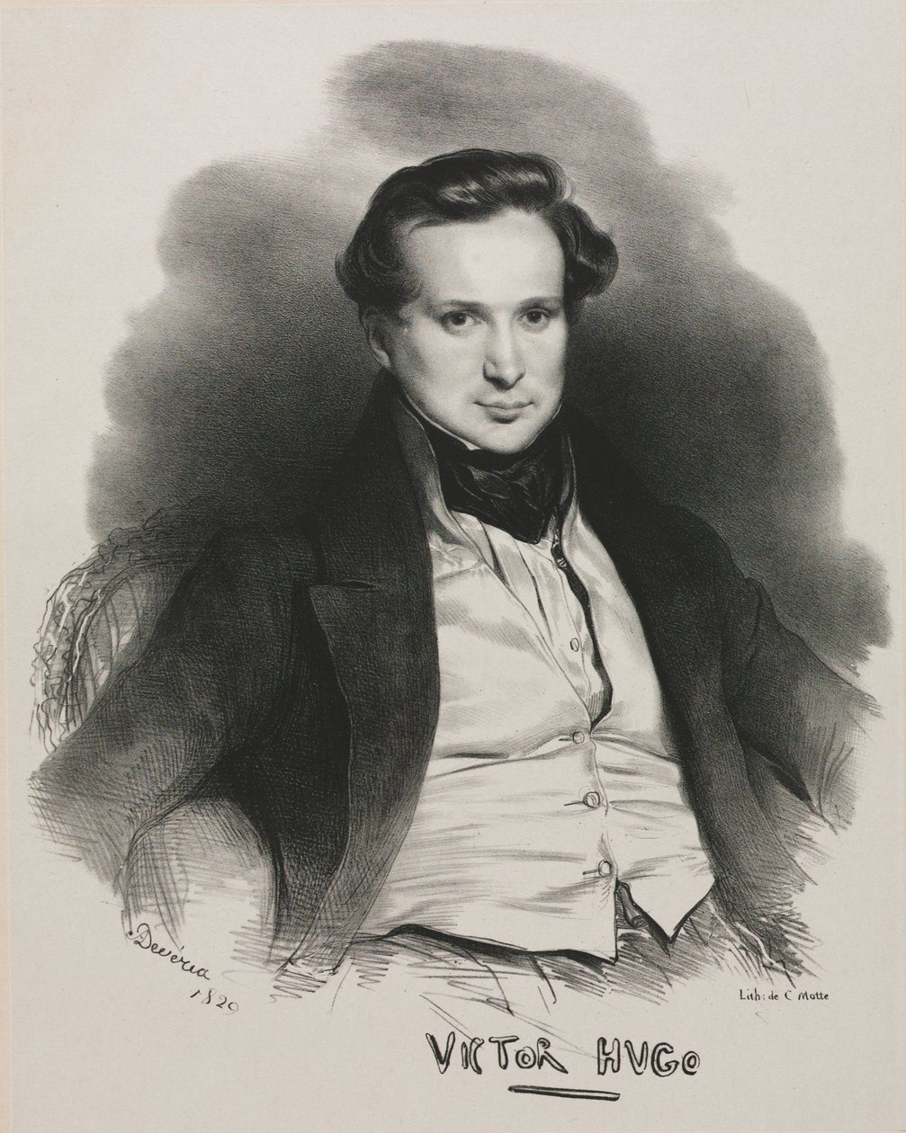 Viktor Hugo od Achille Devéria