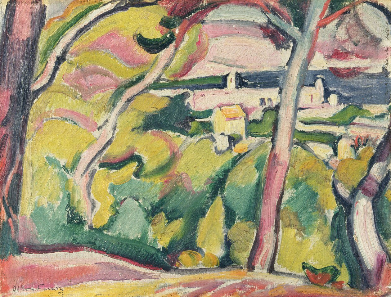 La Ciotat od Achille Emile Othon Friesz