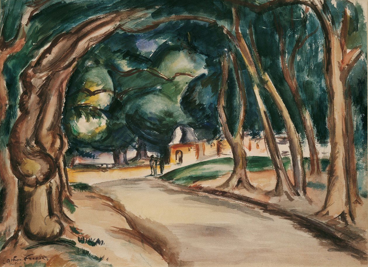 Parkway, fauvismus. od Achille Emile Othon Friesz