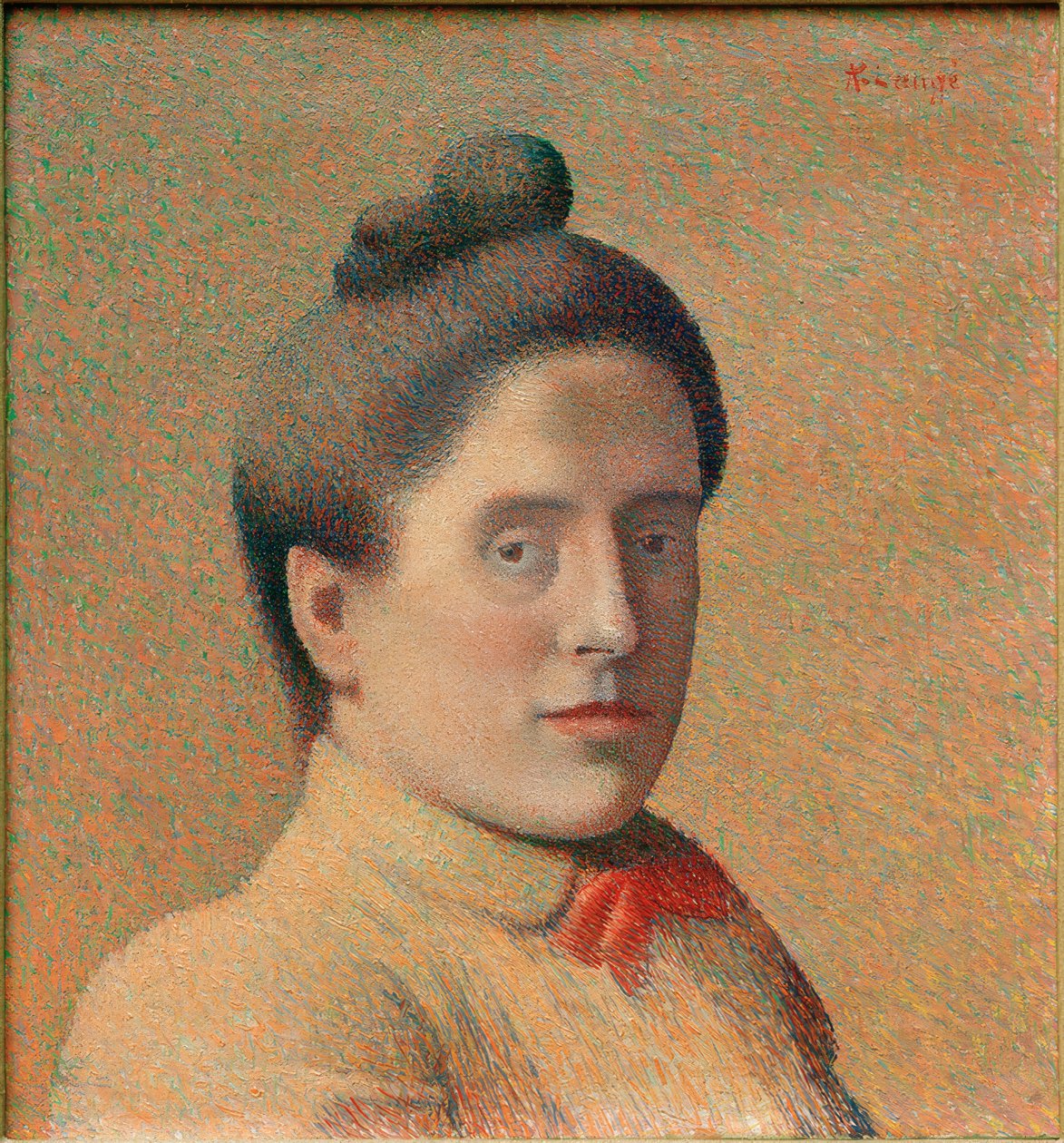 Portrét ženy od Achille Lauge