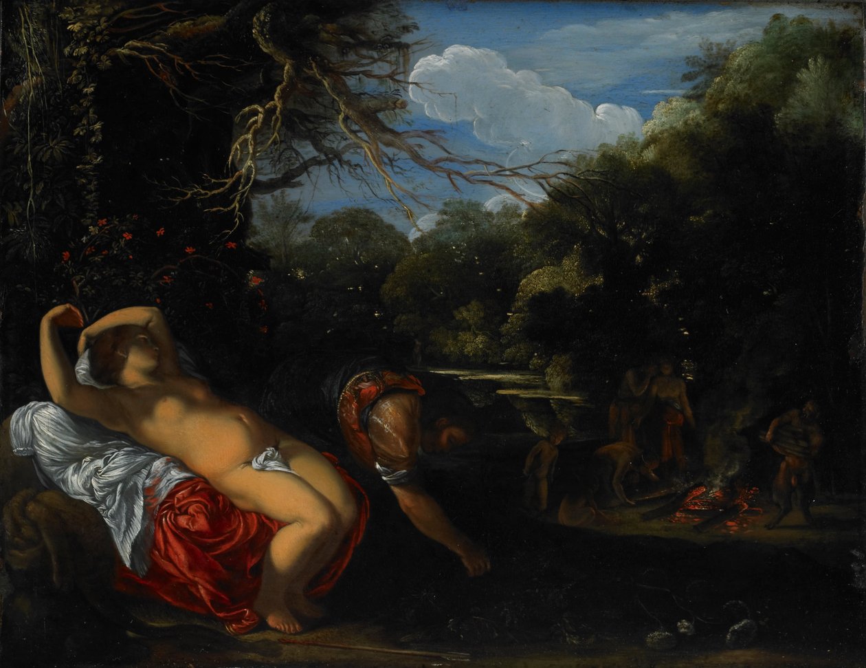 Apollo a Coronis od Adam Elsheimer