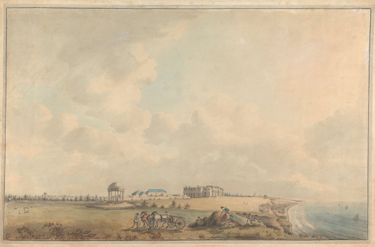 Hrad High Cliff (Hants) od Adam Callander