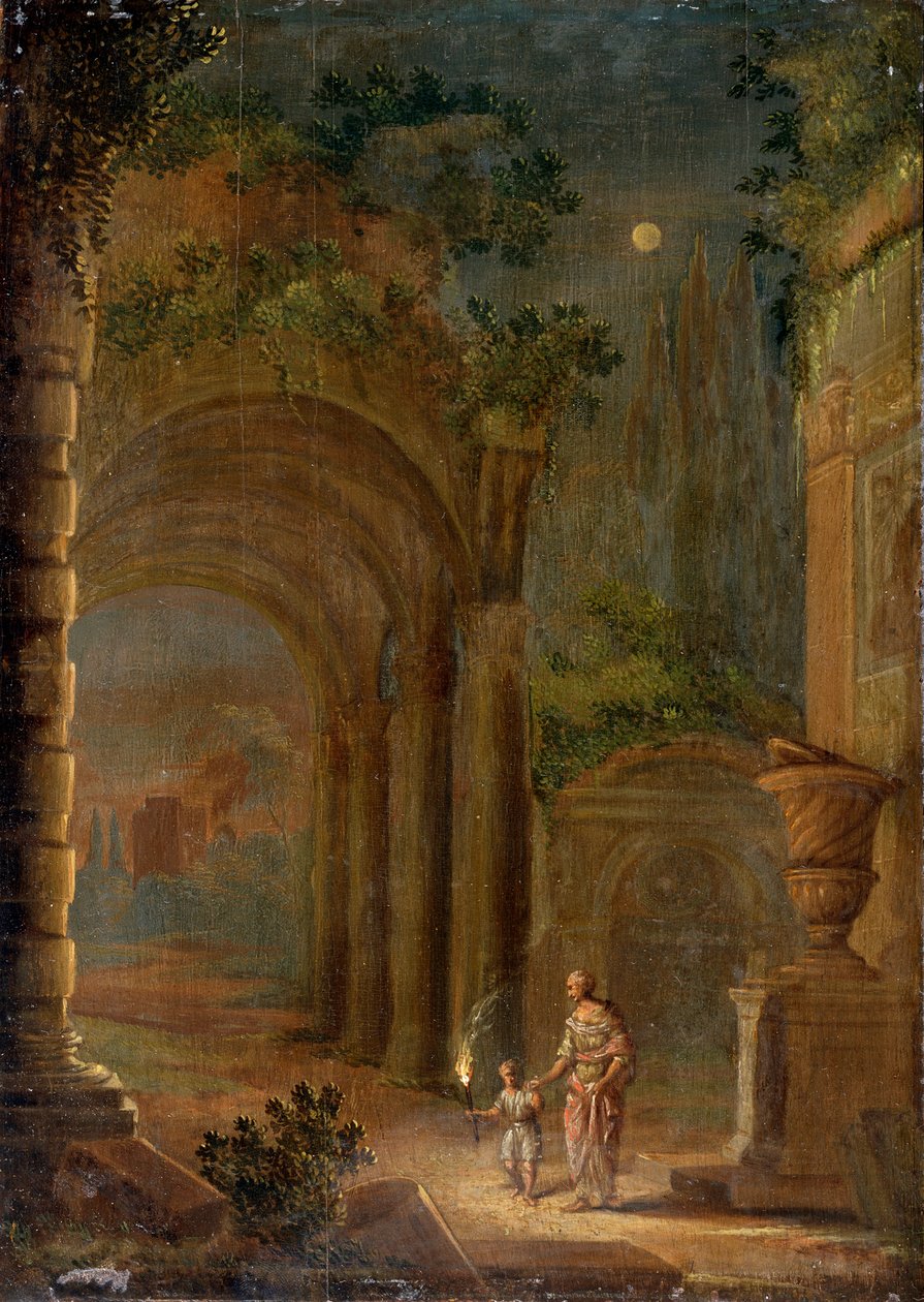 Krajina, konec 16. století od Adam Elsheimer