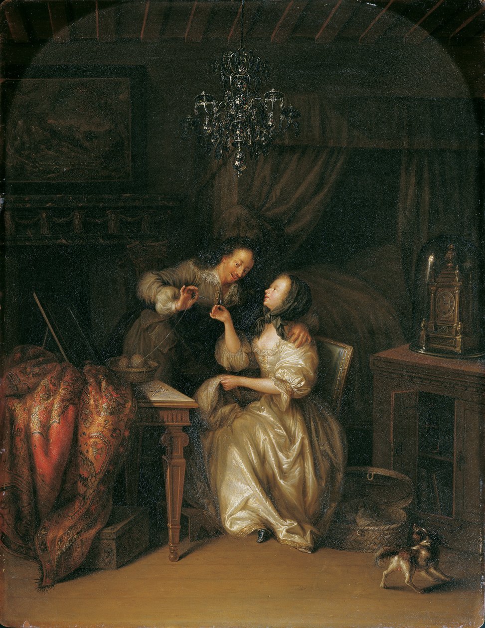 Galantní pomocník od Adam Johann Braun