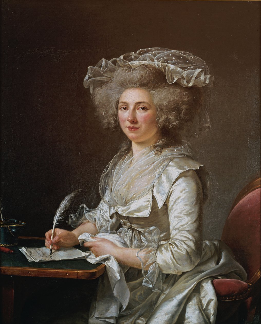 Portrét Madame Roland od Adelaide Labille Guiard