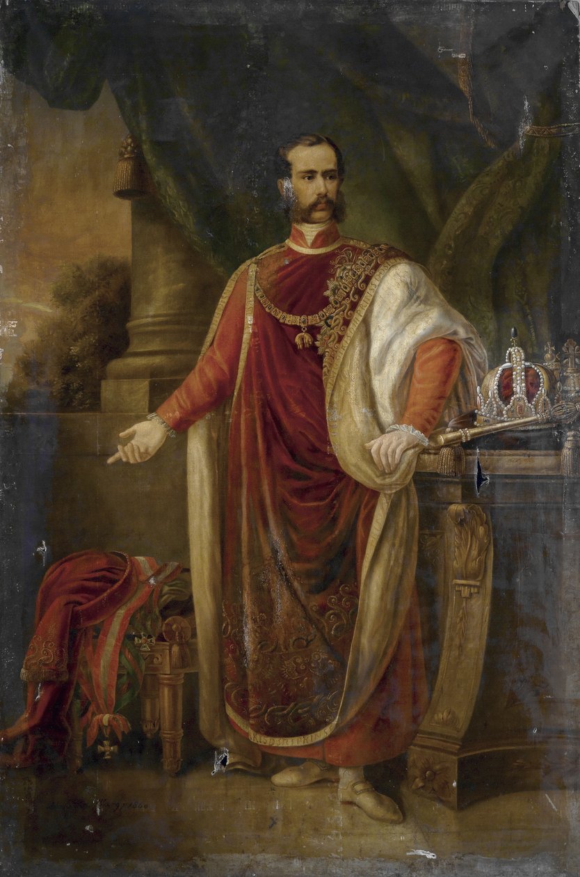 Císař František Josef I. od Adolf von Schallberg