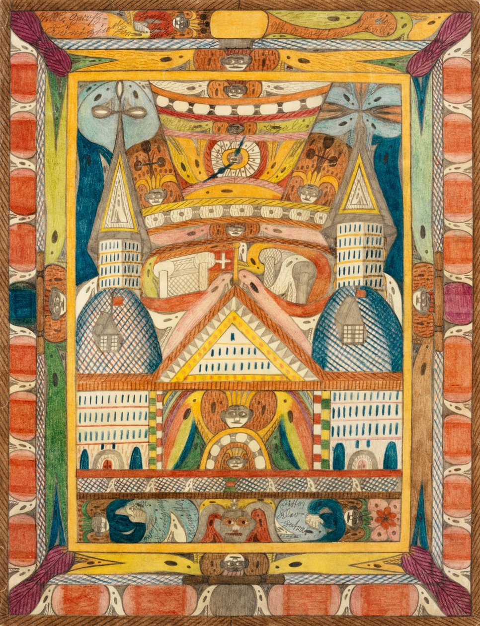 Liony od Adolf Wolfli