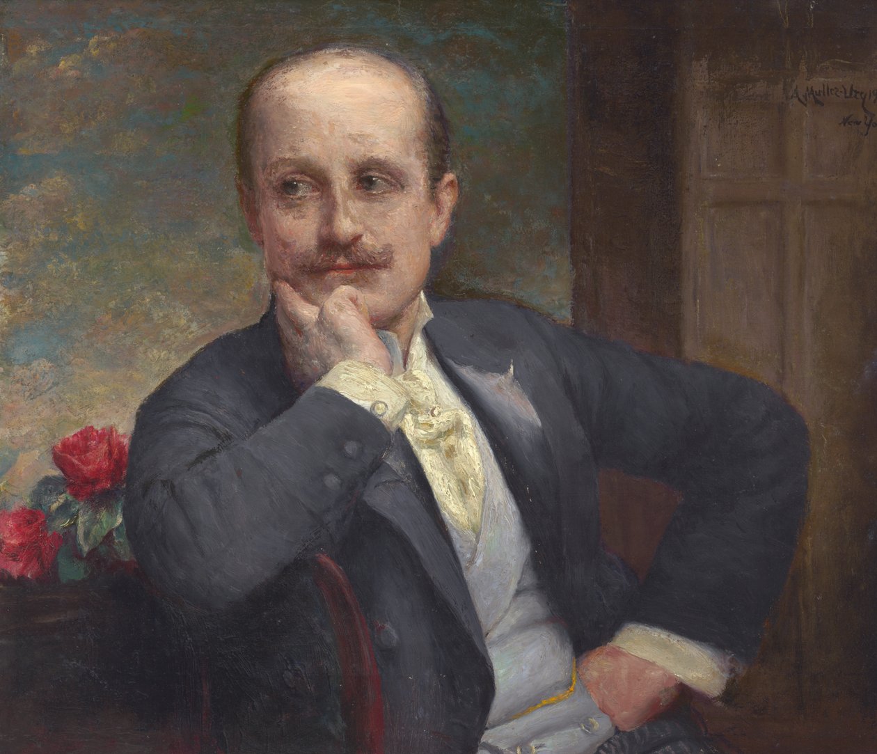Adolfo Müller-Ury Autoportrét, 1933. od Adolfo Müller Ury