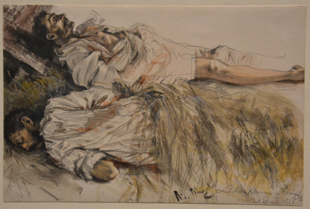 Zádušní komora v Koninginhofu od Adolph Menzel