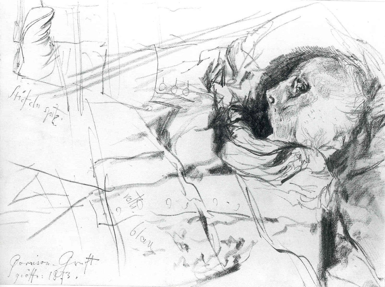 Lebka a boty od Adolph Menzel