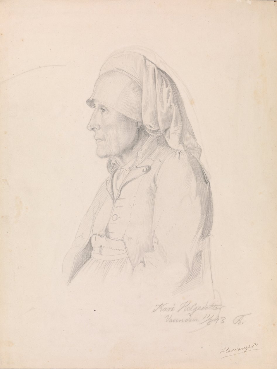 Kari Helgesdatter Vasenden, Granvin od Adolph Tidemand