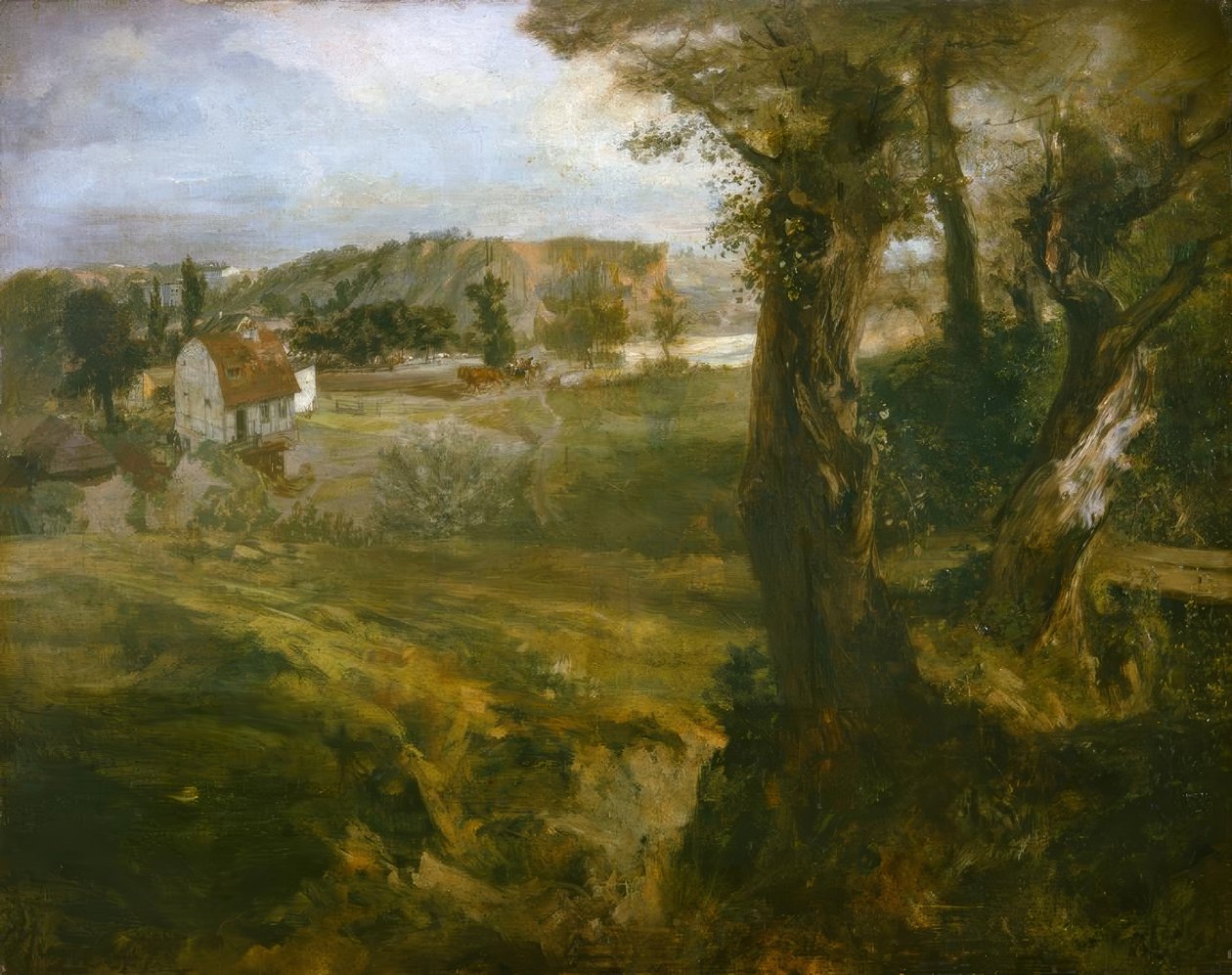 Na Kreuzbergu od Adolph Menzel