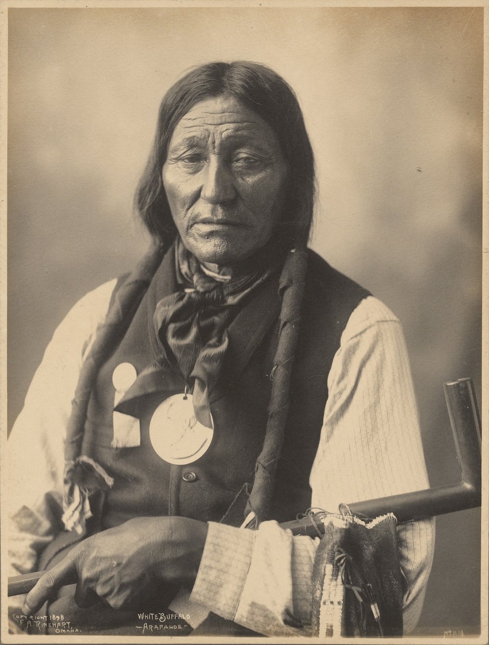 [Bílý bizon z národa Arapaho] od Adolph F. Muhr