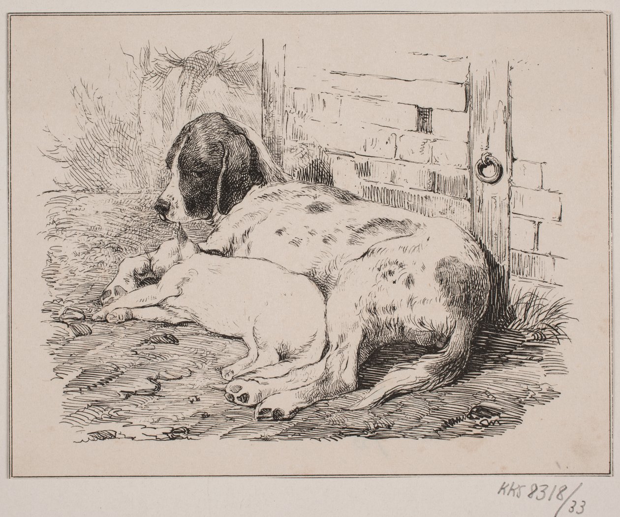 Ti dva přátelé od Johan Adolph Kittendorff