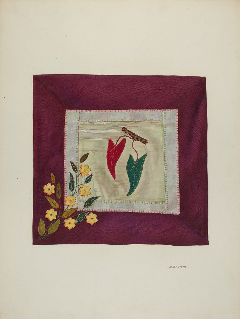 Detail nášivky, 1941. od Adolph Opstad