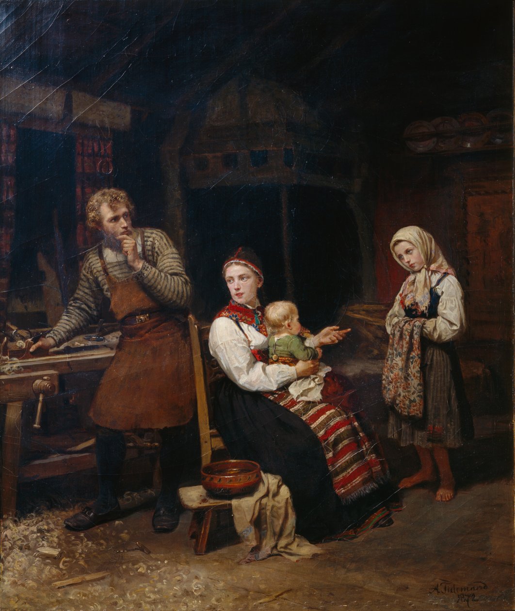 Osiřelý od Adolph Tidemand