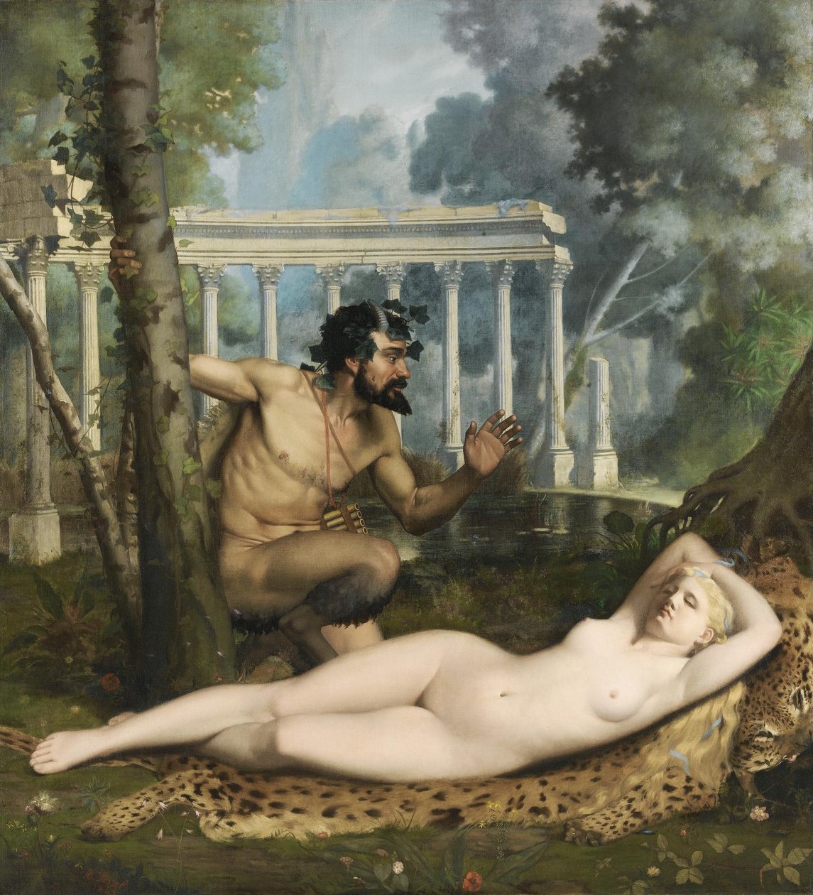 Pánev a Venuše od Adolphe Alexandre Lesrel