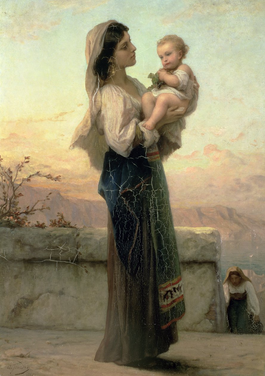 Madonna a dítě od Adolphe Jourdan