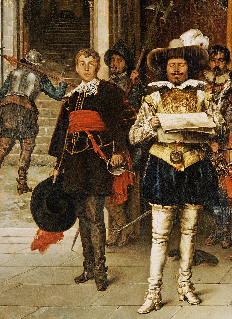Mušketýři krále od Adolphe Alexandre Lesrel