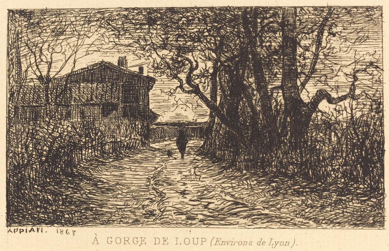 V Gorge de Loup od Adolphe Appian