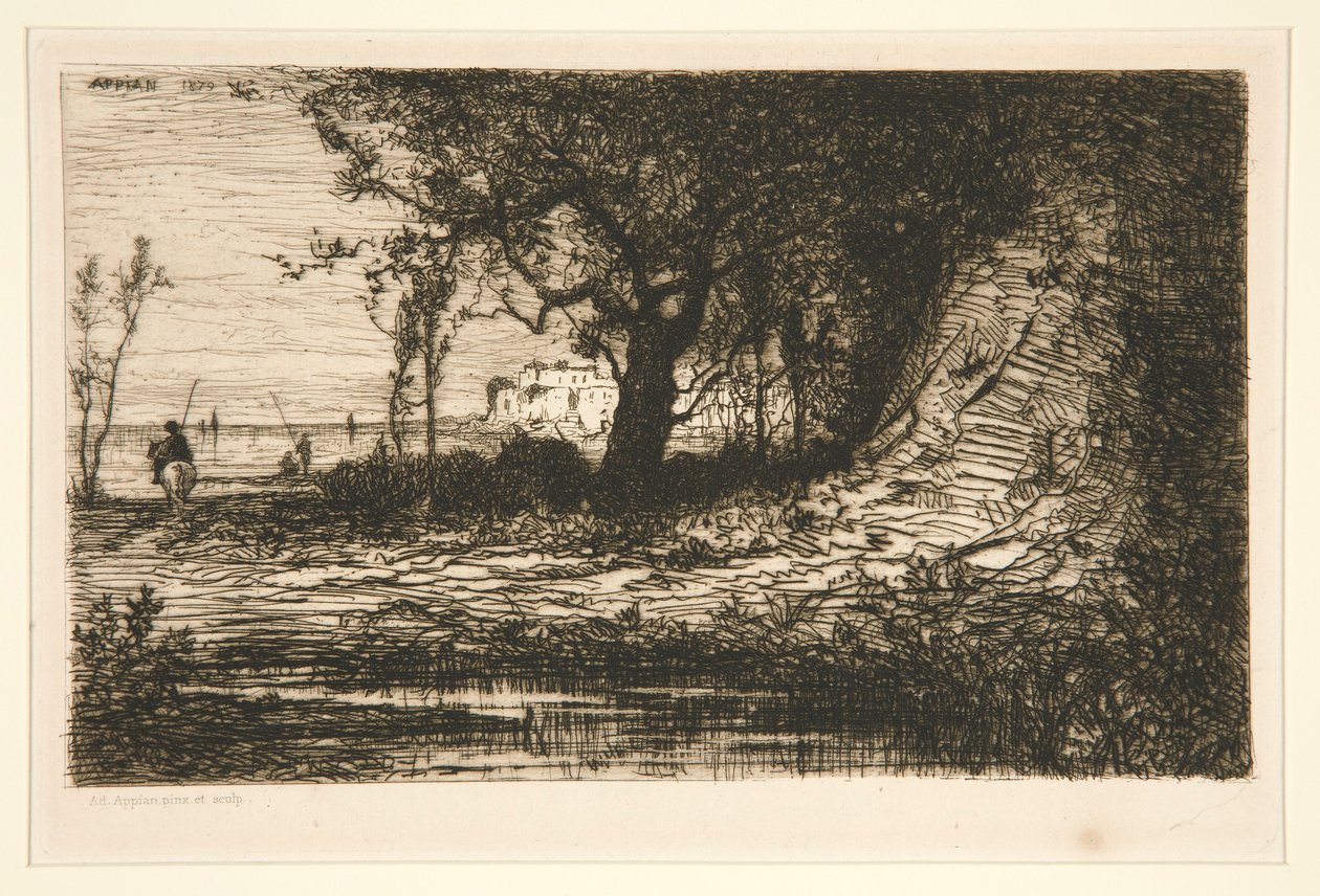 Okolí Mentonu (Alpes Maritimes) od Adolphe Appian