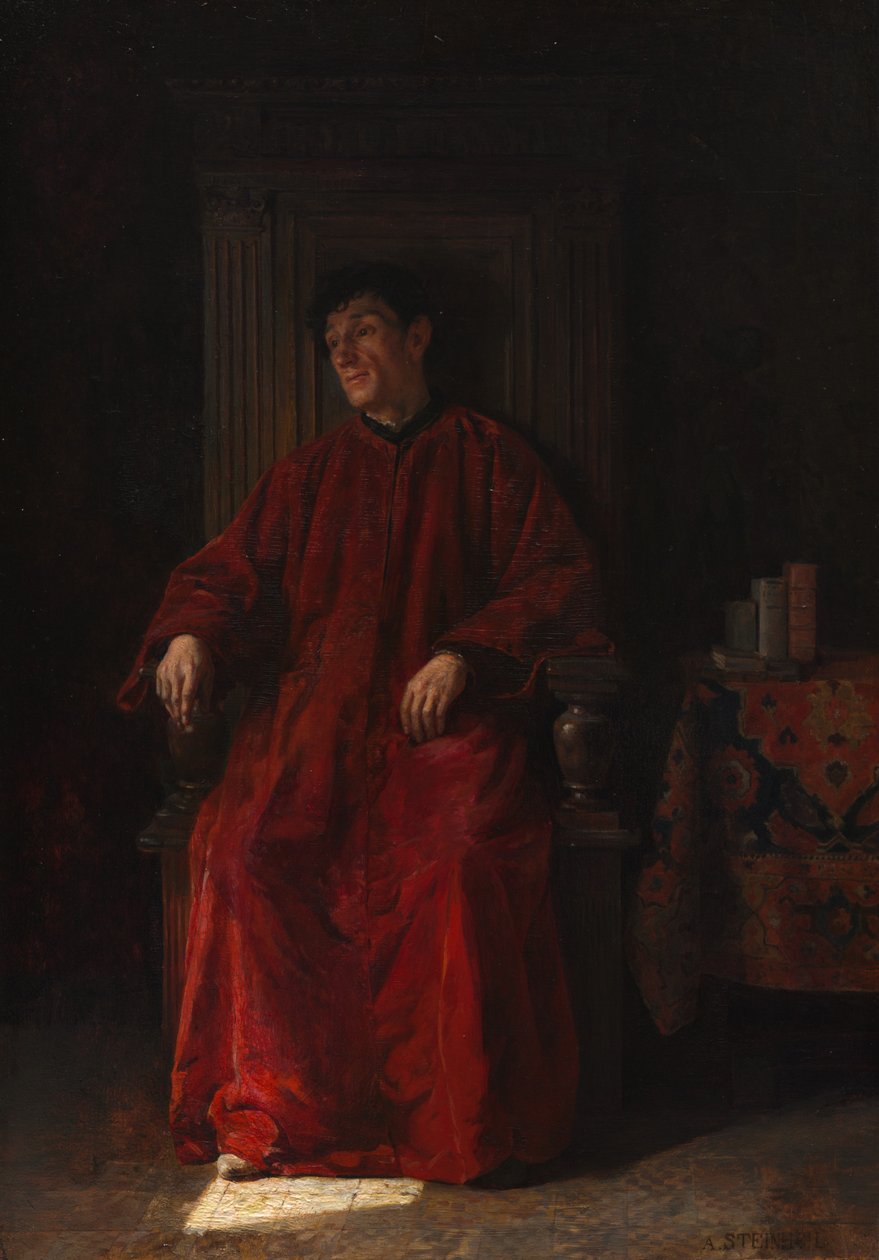 Soudce v červeném rouchu od Adolphe Charles Edouard Steinheil
