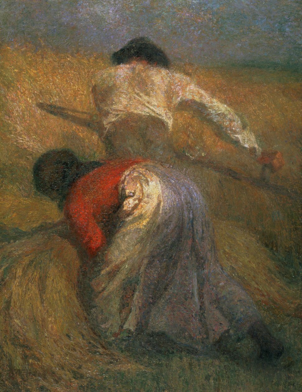 Sklizeň od Adolphe Joseph Thomas Monticelli
