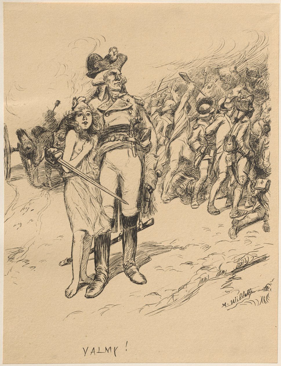Valmy od Adolphe Willette