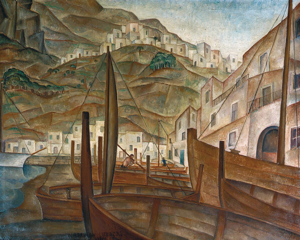 Marina Grande, Capri od Adriaan Lubbers