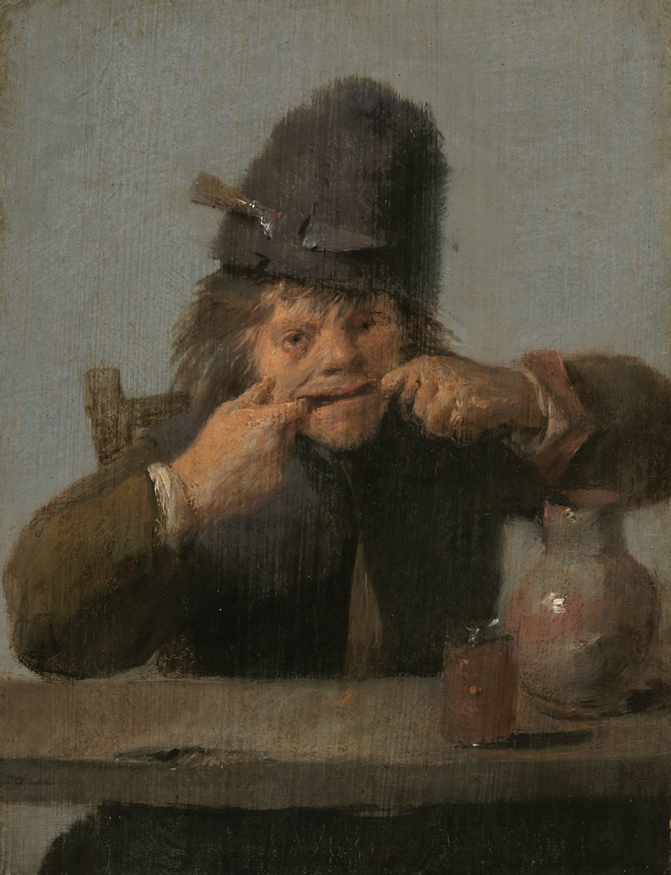 Mládež tvář od Adriaen Brouwer