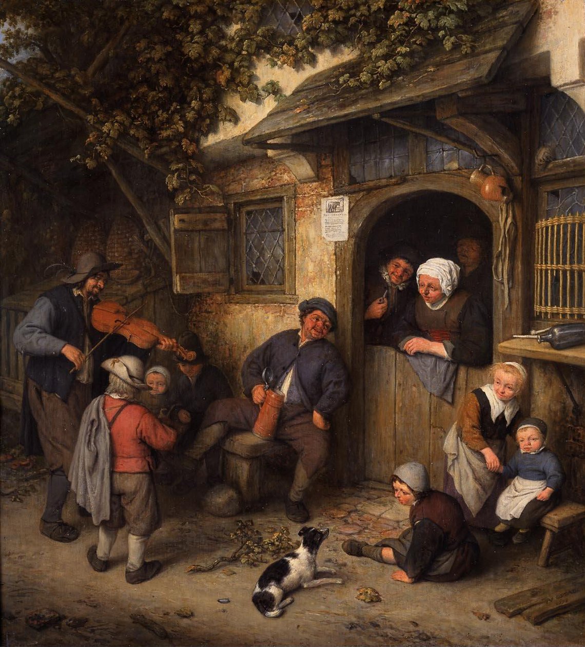 Houslista od Adriaen Jansz. van Ostade