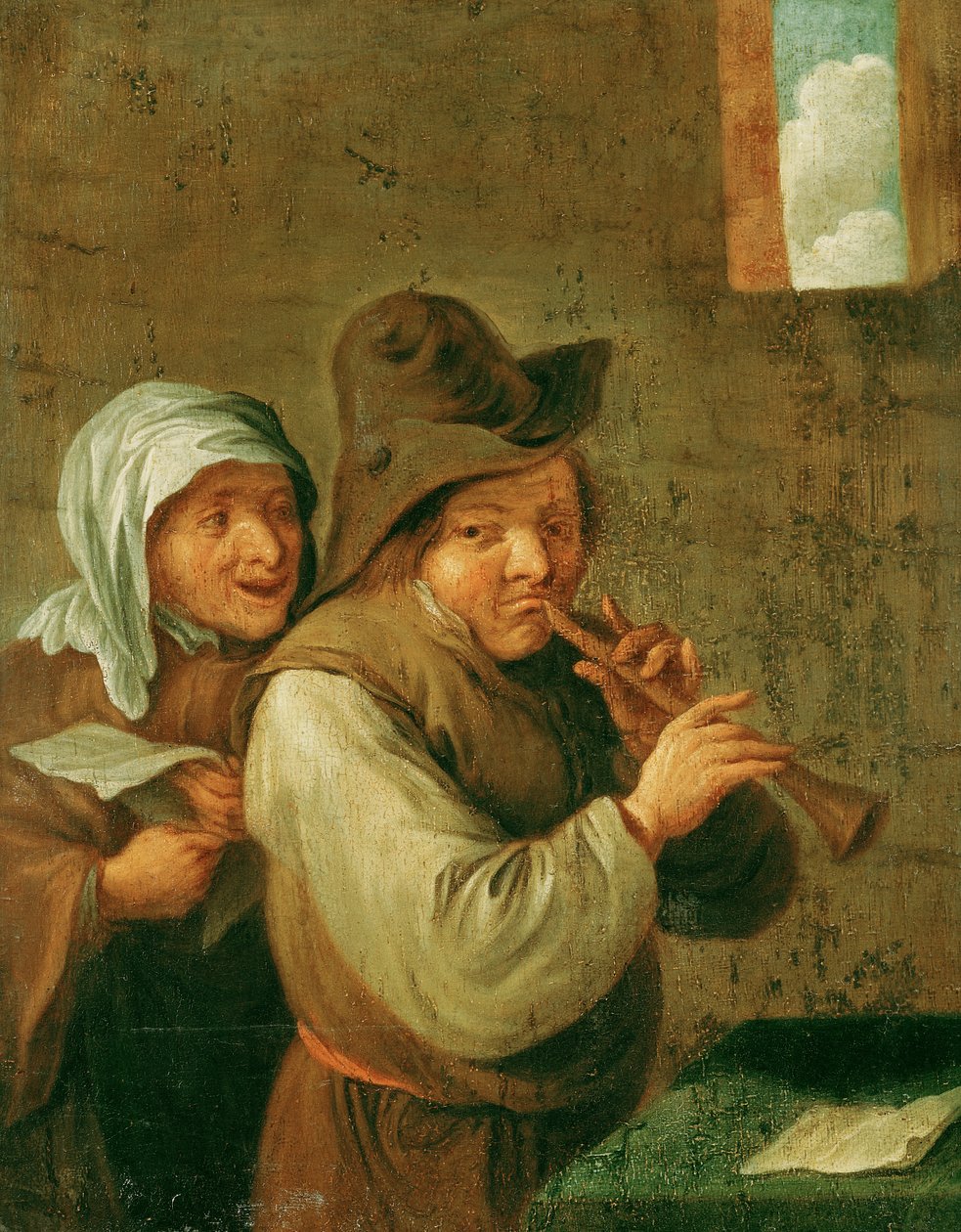 Starý pár od Adriaen Jansz. van Ostade