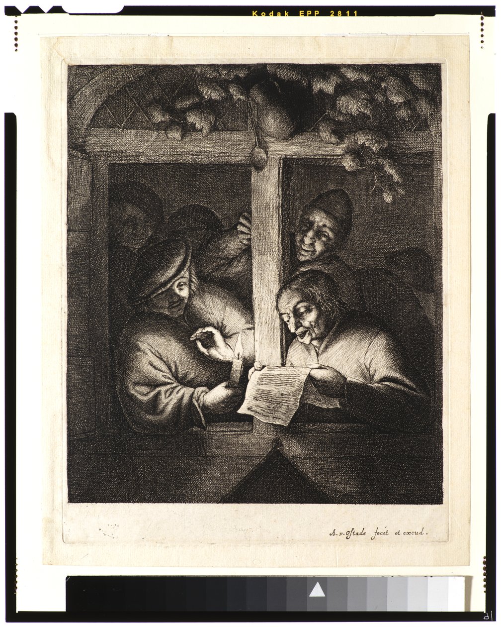 Zpěváci (rétorici), kolem roku 1667 od Adriaen Jansz. van Ostade