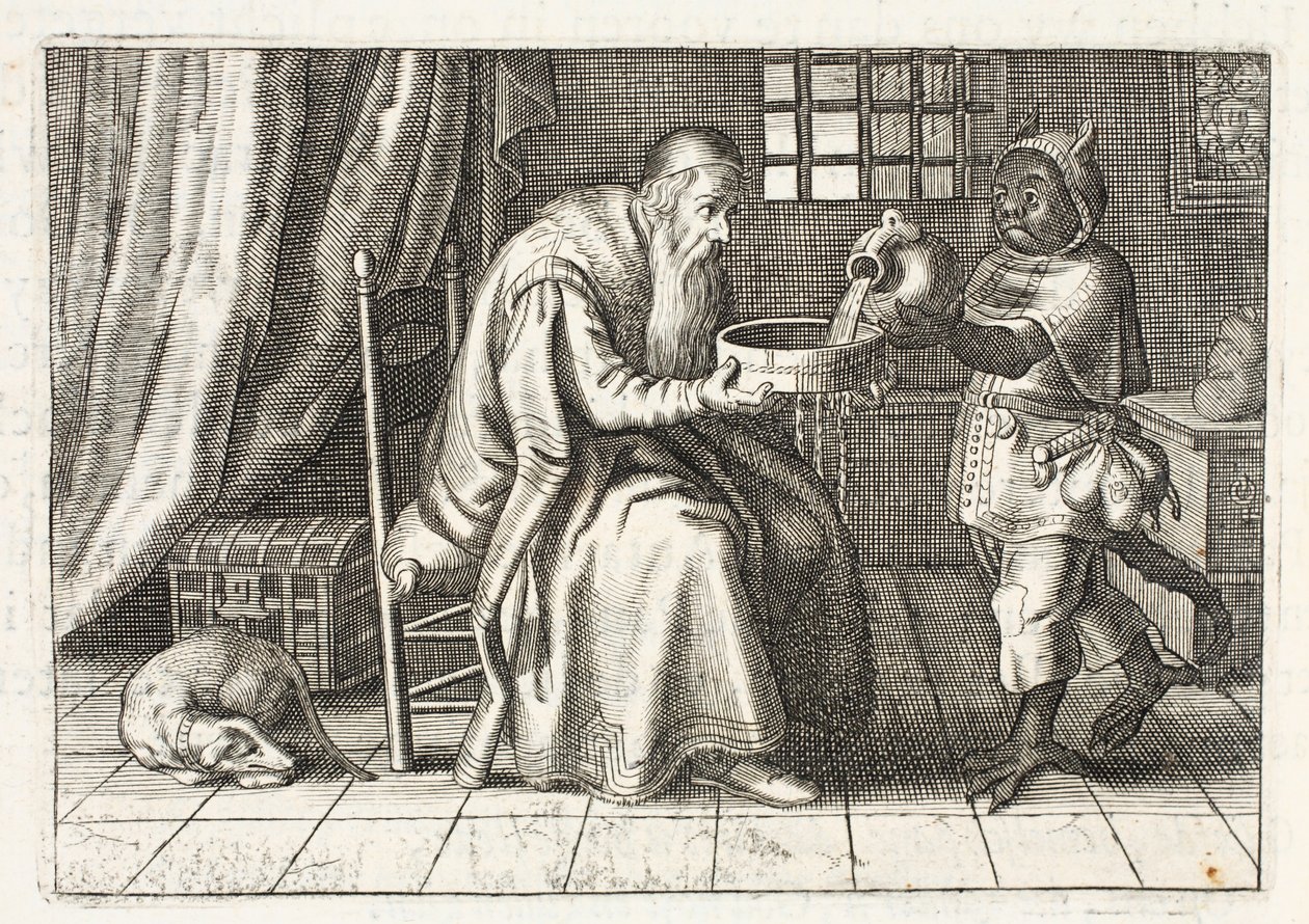 Bohatý muž, ilustrace z 