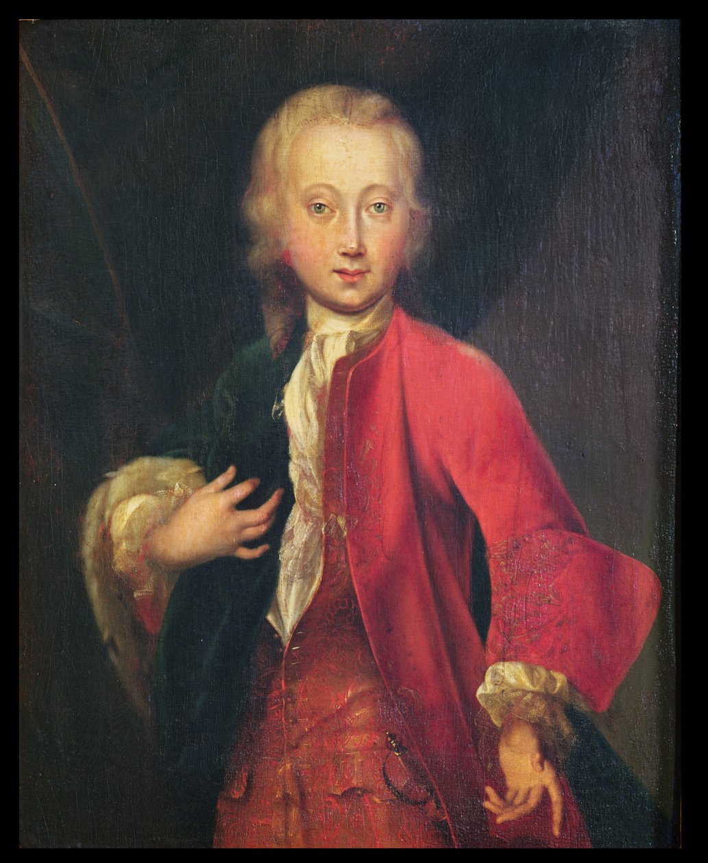 Portrét hraběte Maurice de Saxe (1696-1750), patnáctiletý, kolem roku 1711 od Adriaan van der Werff
