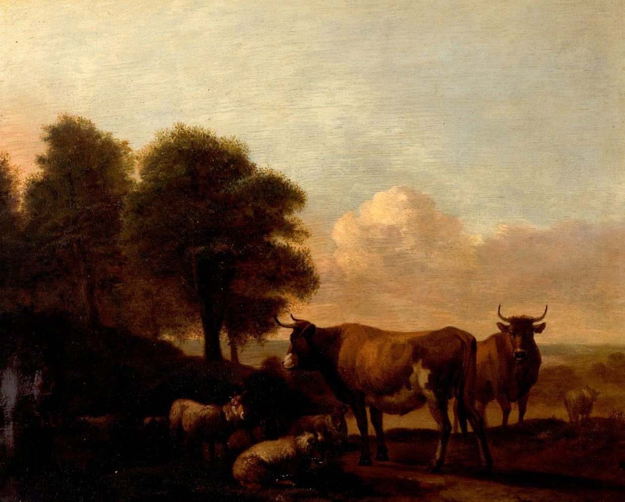 Krajina s dobytkem od Adriaen van de Velde
